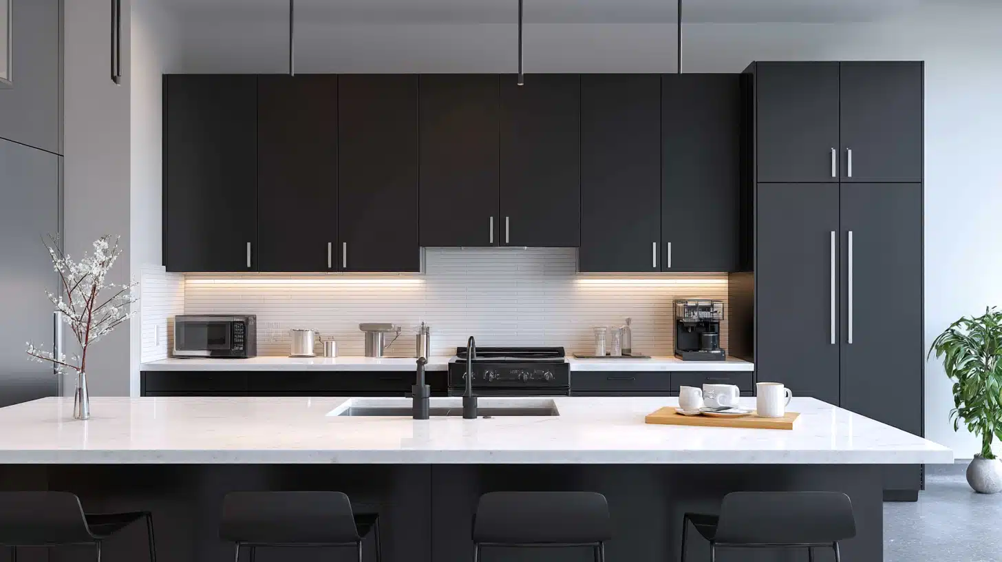 Contentcreationteamkova Minimalist Kitchen With Flat Panel Blac D8B29Cec 280B 460C 8096 5137Feeb373C