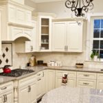 Lexington Ivory Kitchen Glass Cabinet