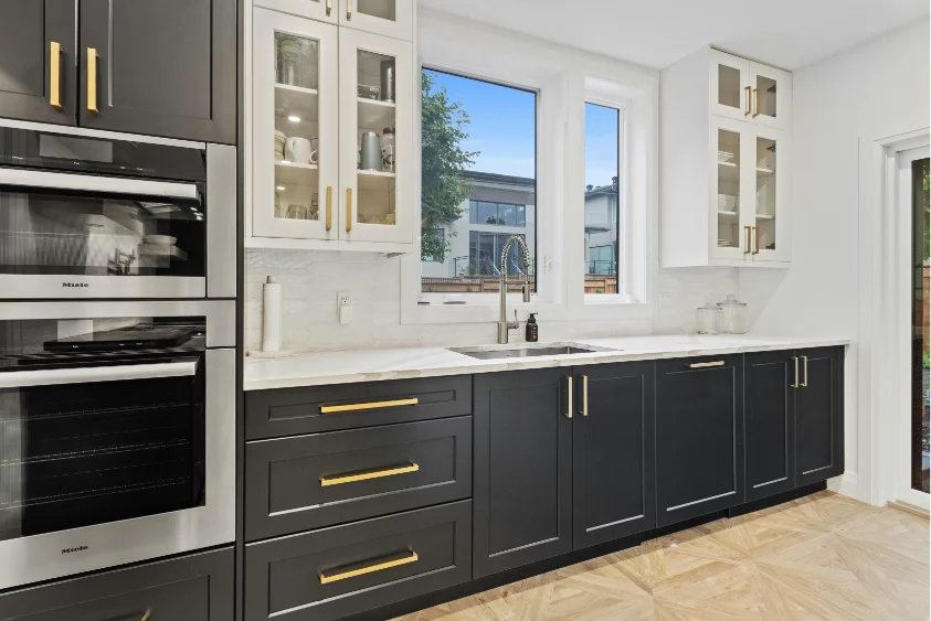 Dark Gray Kitchen Cabinets