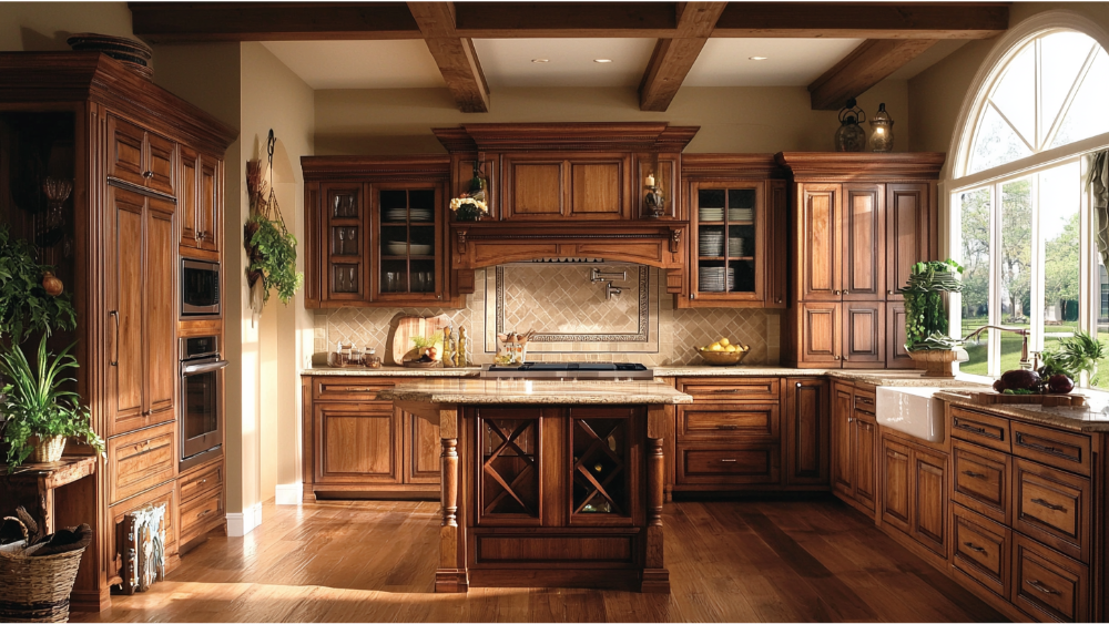 Brown Kitchen Cabinets