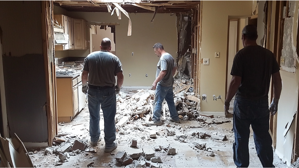 Kitchen Remodel Demolition
