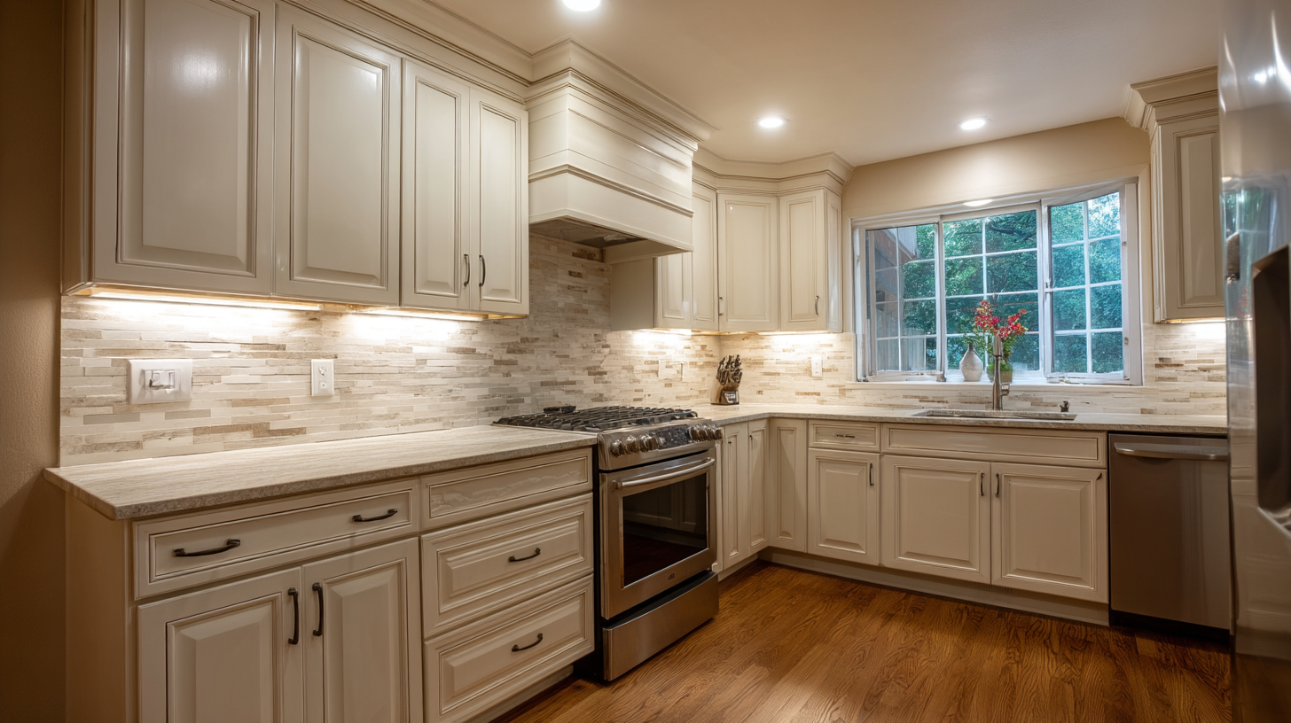 Shaker Style Kitchen Cabinets: A Timeless Choice With Modern Appeal For 2025 Contentcreationteamkova Cream Colored Shaker Cabinets With Crow 7C5E5497 2368 4Fa5 9099 Fc0E01557Ef3