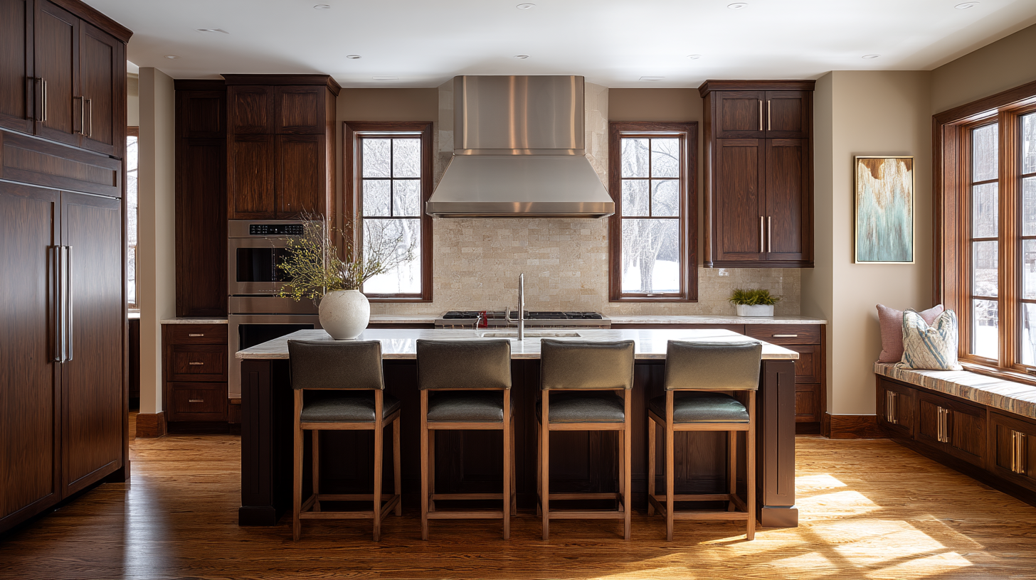 How To Clean Wood Kitchen Cabinets Without Damaging The Wood Contentcreationteamkova Dark Stained Oak Cabinets In A Warm Ton 269A65Ca 928F 4Ad5 806F 12C4A1575462