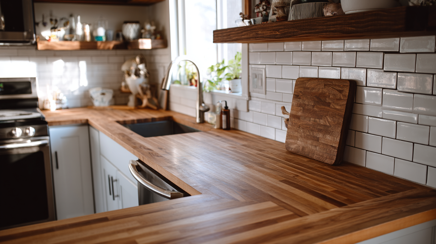 How To Measure Countertops The Right Way: A Complete Homeowner’s Guide Contentcreationteamkova Butcher Block Wood Countertop In Cozy M B0Baa4C9 3F0A 4711 8A33 5957F4987A53
