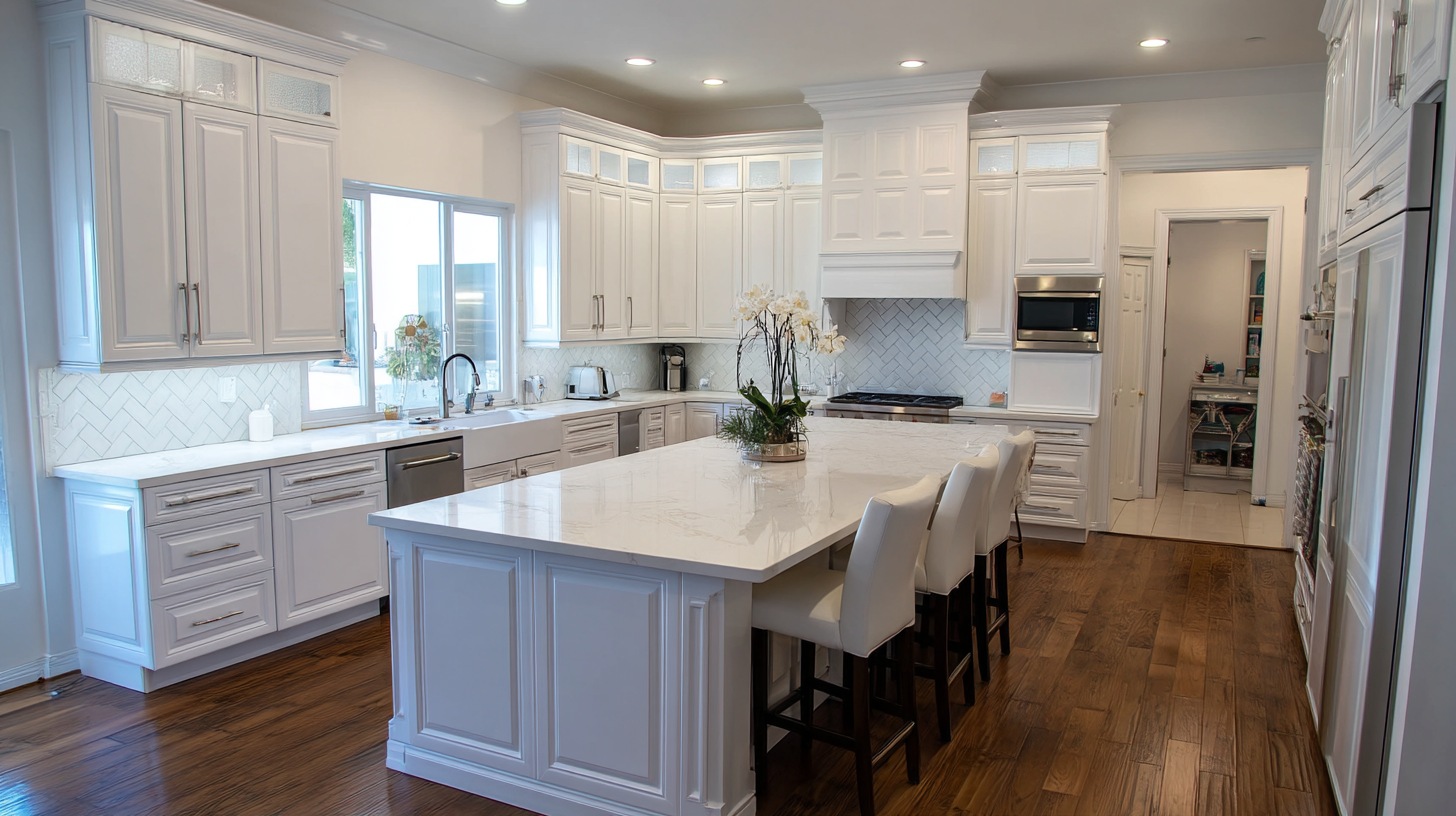 How To Measure Countertops The Right Way: A Complete Homeowner’s Guide Contentcreationteamkova Clean Installed Rta Cabinets In A Finis E308Bee3 D129 40Fa 80Cc A685B024F68E