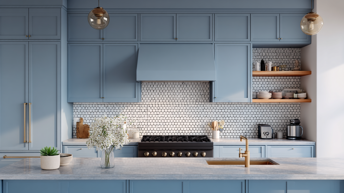Contentcreationteamkova Matte Blue Cabinets With Tile Backsplas F5Cd0C77 4Ebf 40B0 Adf8 9Dffe11Be914