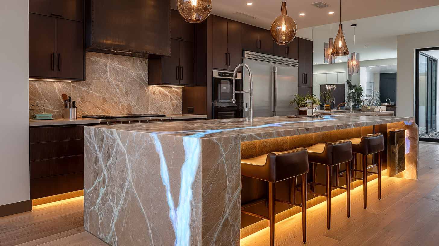 Contentcreationteamkova Quartz Kitchen Countertop With Waterfal 301C4018 26C6 4684 Ae54 2Aa34Fa64345