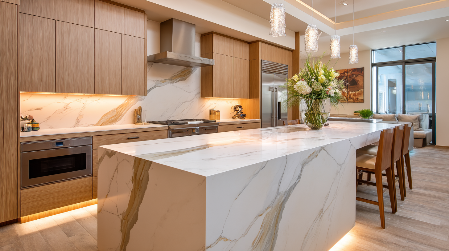 Contentcreationteamkova Quartz Kitchen Countertop With Waterfal F14D68Ae 209D 4A95 Ae2B 1Cb982E955Fc
