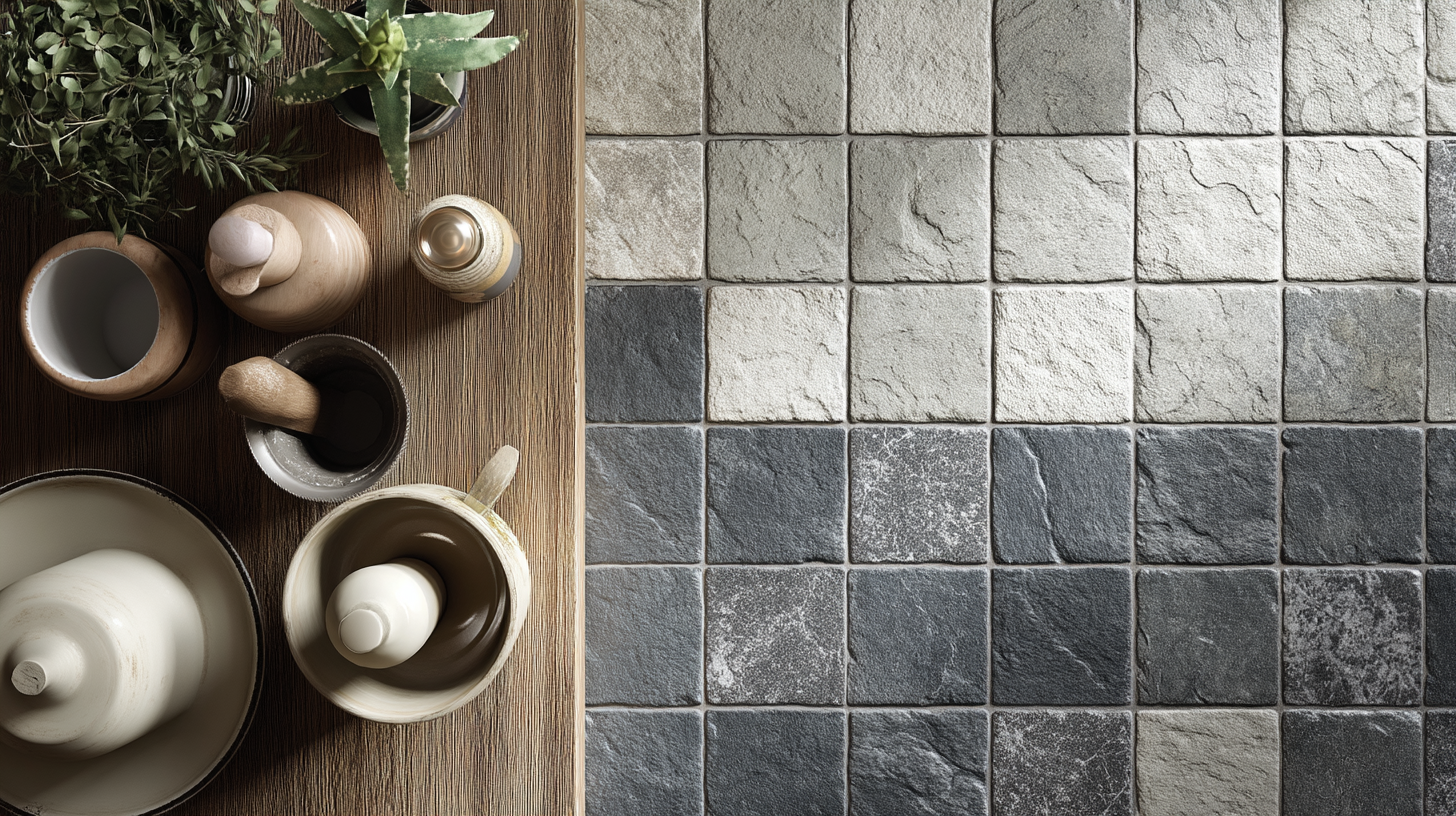 Contentcreationteamkova Tiled Kitchen Countertop With Square Wh 8Dd228A5 3A66 4475 Acb3 5Fd266D8A115