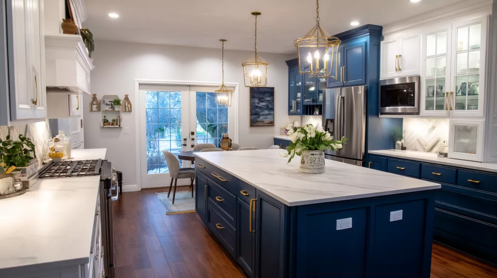 Blue Kitchen Cabinets Ideas