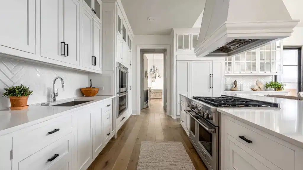 What Are The Best Cabinet Layouts For Large Kitchens?