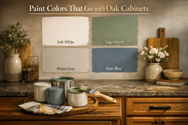 Paint Colors That Go With Oak Cabinets