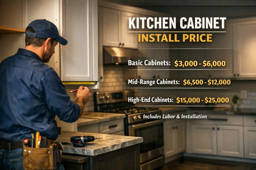 Kitchen Cabinet Install Price
