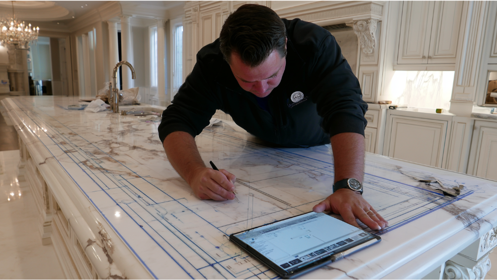 How Contractors Accurately Measure Countertops Before Fabrication