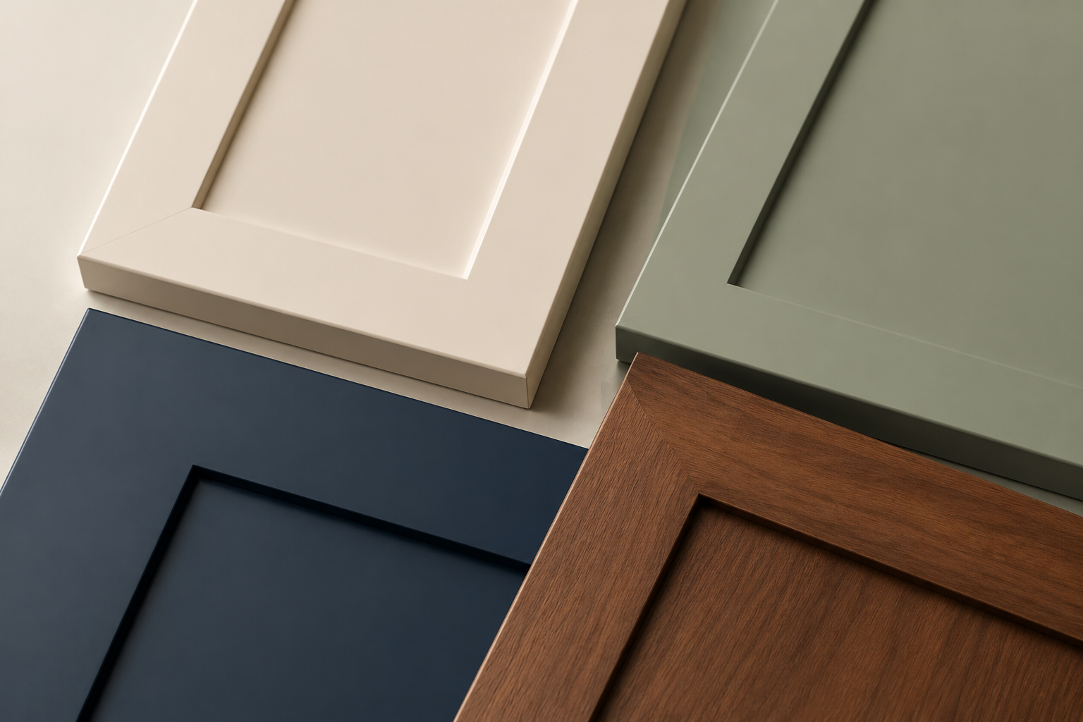 Kitchen Cabinets Collage Of Kitchen Cabinet Doors By Color